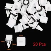 20pcs Plastic Rivet Bumper Fastener Clips for Honda for Acura 91513-SM4-000