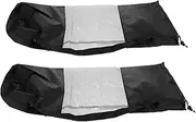 Kisangel 2 Pcs Yoga Mat Holder Bag Large Capacity Tote Mesh Pocket for Yoga Mats Oxford Fabric Gym and Daily Use