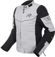 Rukka AirGobina 2.0 Ladies Motorcycle Textile Jacket, black-grey, Size 44 for Women Black Grey
