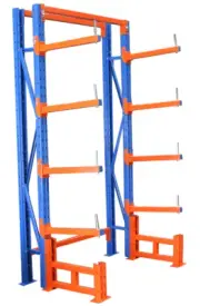 Cantilever Racking Double 2500mm High 5 Level Powder Coated Warehouse Rack - VIC