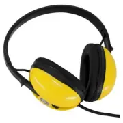 Minelab EQUINOX Waterproof Adjustable Fit Black and Yellow Headphones