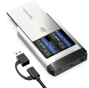 Cloner M.2 Cloner Dual-Bay Offline Clone Tool-Free 10Gbps M.2 Duplicator Support