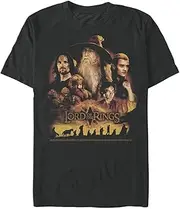 [Warner Brothers] Men's Big & Tall Character Heads T-Shirt