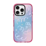iPhone 16 Pro Impact Case MagSafe Compatible Transparent Summer Gradient