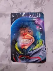 ●100 Monkey Designs Zip Locks (3 ½x 5")