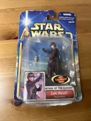 Star Wars 2002 – Attack of the Clones Zam Wesell – Bounty Hunter #18 NEW