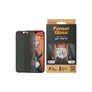 PanzerGlass Privacy Ultra Wide Fit Screen Protector with EasyAligner for iPhone 15 Plus