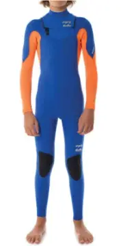 BILLABONG Youth 403 XERO PRO CZ LINE Wetsuit - ORG - Size 10 - NWT