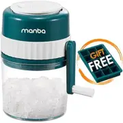 Ice Shaver Machine Snow Cone Maker Crusher Shaved Manual Commercial Portable