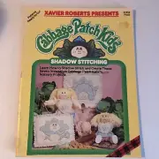 NEW Vintage 1984 Cabbage Patch Kids Craft Book Shadow Stitching Patterns