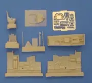 Aires 7078 1/72 Spitfire Mk I Cockpit Set For Tamiya