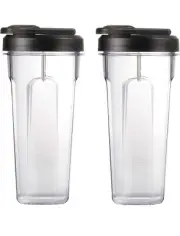20 oz Tall Cups with Resealable Flip Top To Go Lid Blender BL1403-UL,...