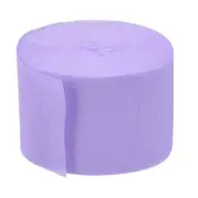 Pastel Purple Crepe Paper Streamer Roll 25m