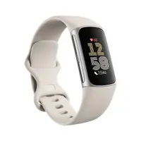 在飛比找PChome24h購物優惠-【Fitbit】Charge 6 健康智慧手環 陶瓷米