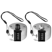 High Precisions Manual Counters with Lanyard Steel Tally Counter for Easy Use