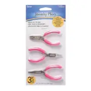 Darice 1989-83 Jewelry Mini Pliers Tool - Set of 3