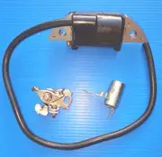 HONDA F65 TILLER MAGNETO IGNITION COIL CONDENSOR POINTS TYPE 2