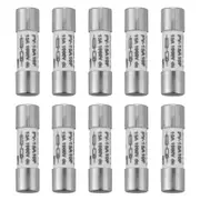 10 Pcs 1000 Fuse Solar PV Explosion-proof Fuse Silver - 15A
