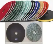 6" Diamond Polishing Pad Buffer 12+1 stone granite marble gloss restorer repair