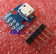 5pcs Female MICRO USB to DIP 5-Pin Pinboard 2.54mm micro USB type M93