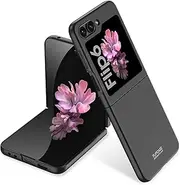 [FANYUAN] Case for Samsung Galaxy Z Flip6 5G, Elastic Shock Absorption, Lightweight, Anti-Scratch, Bumper Hardcase Cover for Samsung Galaxy Z Flip6 5G.(Black)
