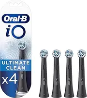 Oral-B Set of 4 iO Ultimate Clean Brush Heads Black