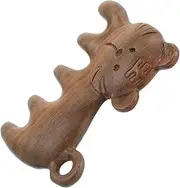 UTHCLO Cute Cartoon Tiger Shaped Wooden Scalp Massager Comb Multi Functional Hair Massage Tool for Home Office Travel Natural Sandalwood for Scalp Therapy Relaxation