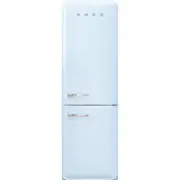 Smeg 331 Litre 50's Retro Style R/H Bottom Mount Refrigerator - Pastel Blue