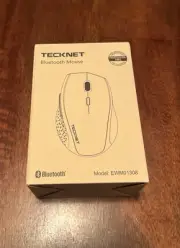 TECKNET - Bluetooth Wireless Mouse - Black EWM01308 4800 DPI - Black
