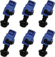 6PCS HIGH ENERGY IGNITION COIL MCP1840 MCP-1840 Compatible With NISSAN Skyline R34 GT ER34 ENR34 RB25DE Stagea WHC34 RB20DE Laurel HC35