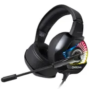 K6 Over Ear Bass Stereo Surround Gaming Headphone With Microphone and Rgb Lights
