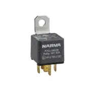 Narva 12 Volt 40 Amp Normally Open 5 Pin Relay with Resistor - Bulk 50