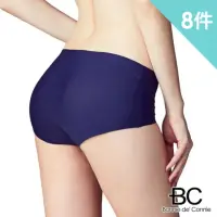 在飛比找momo購物網優惠-【法國BC】8件組-法國專利精品呼吸裸感無痕內褲