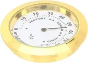 Yardenfun Alloy Humidity Gauge for Violin Guitar Compact Digital Hygrometer Safe Material