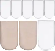 Healeved Sports Heel Insoles Unisex Half Lift Cushions Portable Heel Pads for Heightened Tools Practical Height Increase Insoles