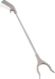 BUGUUYO 1Pc Sanitary Clamp for Easy Garbage Pickup Leaf Tweezers Cleaning Tool for Indoor and Outdoor Use Lightweight and Convenient Rubbish Grabber