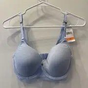 NWT! Natori 32DD Truly Smooth Contour Bra Convertible Straps 736070 in Cloud