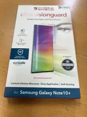 ZAGG Screen Protector Note 10 Plus InvisibleShield VisionGuard SAMSUNG Note 10+