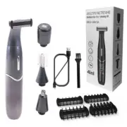 Lady Nose Eyebrow Trimmer Face Body Leg Armpit Hair Remover Shaving
