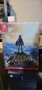 legend of zelda breath ofthe wild special edition With Plastic Clear Protector