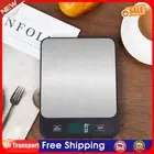 10kg/1g Food Scale Precise Graduation Digital Pocket Scale (Black 10KG/1g) AU