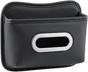 Car Tissue Holder - Sun Visor Napkin Holder | Leather Tissue Holdeer for Cars | Vehicle Napkin Organizers, Soft Car Tissues Holdeer Adhesive Tissues Napkin Dispenser Holders for Storage
