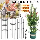Garden Plants Support Metal Obelisk Trellis Climbing Frame Rose Vine Stand