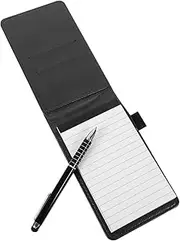 Ciieeo 3 Sets Mini Notebook A7 Memo Notepad with Pen Mini Daily Notepad Journal Notepad Pu Leather Pocket Notebook Notepads Memo Pad Personal Diary Carry Imitation Leather Work Office