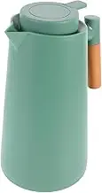 Mobestech 34Oz Thermal Coffee Carafe Insulated Liner Hot Liquid Flask for Tea Coffee Beverages Spacious Jug with Ergonomic Design for Easy Pouring for Home Office