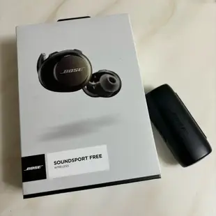 Bose soundsport free藍芽耳機/二手