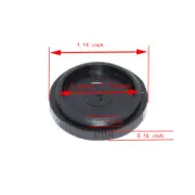 100 pcs Dust Cover C mount CCTV Camera Body Cap Dust Cover Plastic Caps