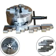 4 jaw Chuck K12-160 Lathe Accessories 4 jaw Linkage Fixture Lathe Chuck