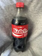 Share A Coke with Kaleb 2025 Personalized Gift Coca Cola Bottle 20oz