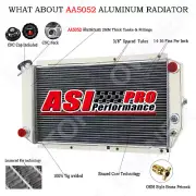 2 Rows Radiator For Subaru Leone L Series/79-94 Brumby Ute 1.8L Petrol 1979-1984 (for: Subaru)